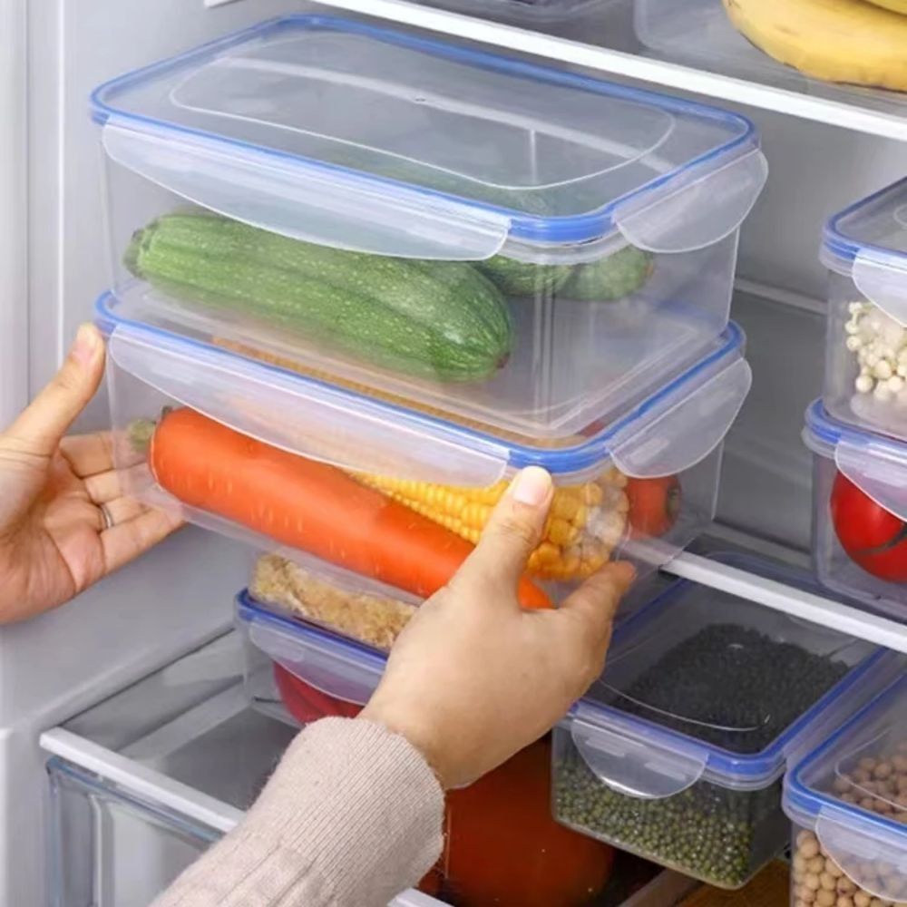 Food Storage Oven Safe - حاويات طعام قابلة للتكديس في الميكروويف،