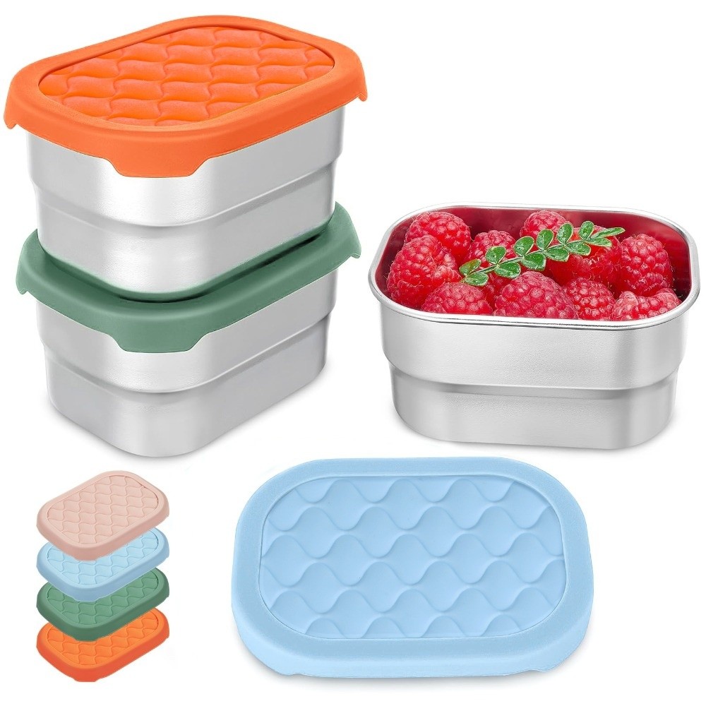 Food Storage Oven Safe - حاوية طعام جديدة من الفولاذ المقاوم