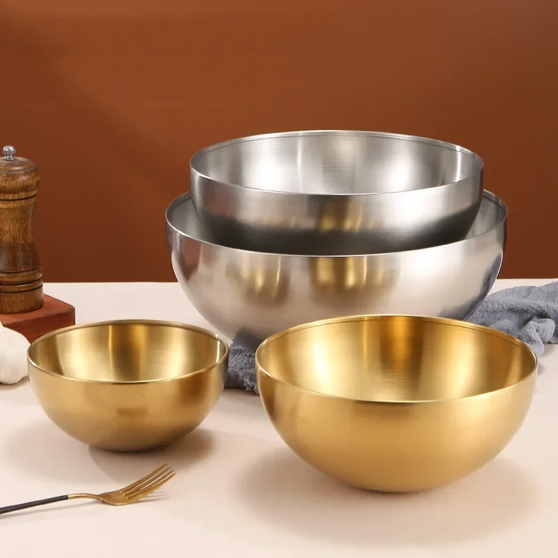 Food Storage Meals - سميكة الفولاذ المقاوم للصدأ الفاكهة سلطة