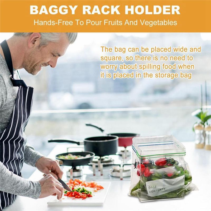 عرض خاص: حامل أكياس بسحاب إغلا - مراجعة Food Storage Bag وسعره