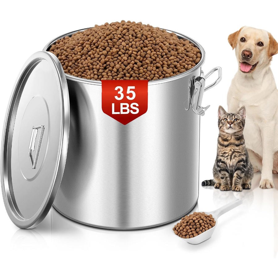 حاوية تخزين طعام الكلاب المصنو - مراجعة Food Storage Containers وسعره