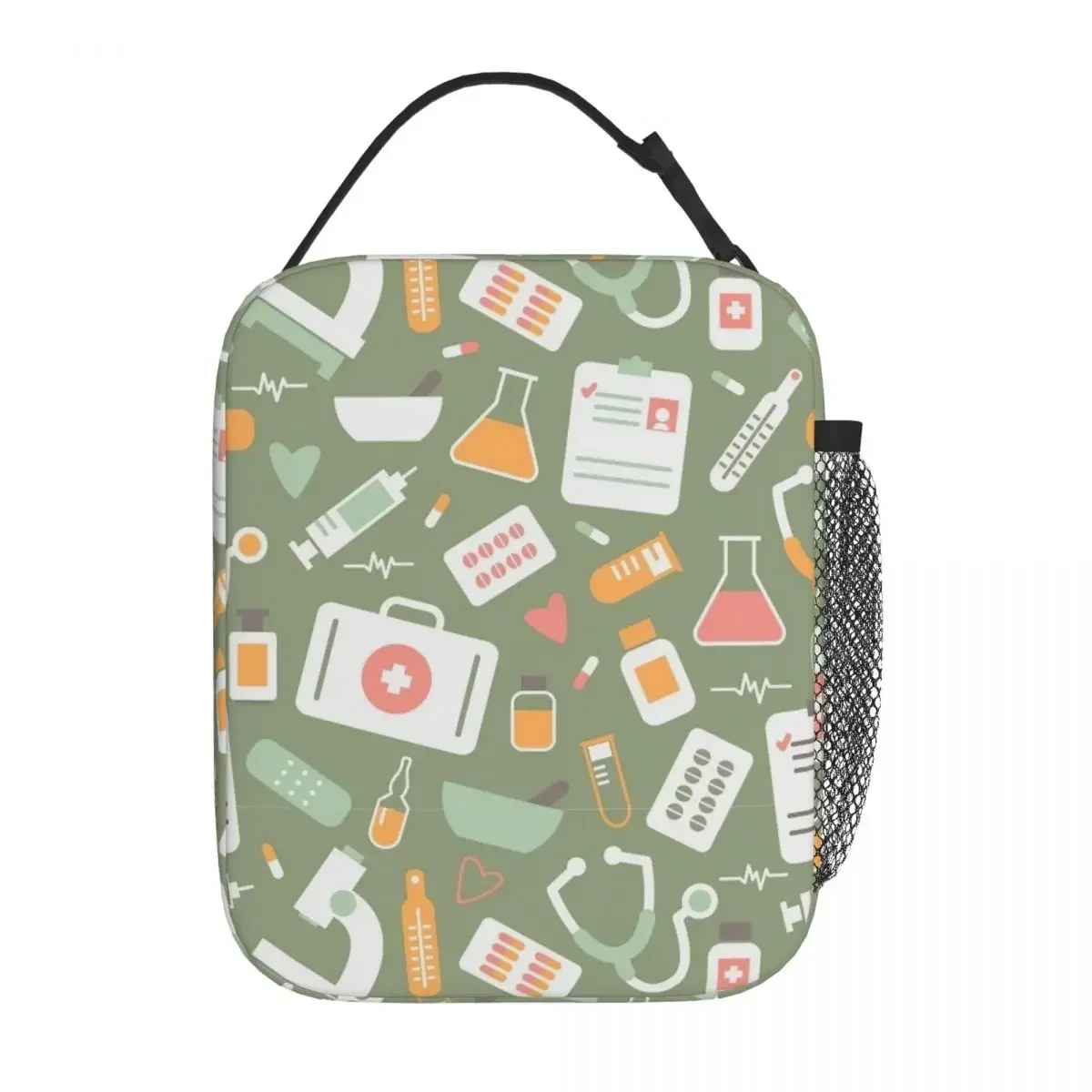 حقيبة غداء معزولة بنمط ممرضات  - مراجعة Food Storage Bag وسعره