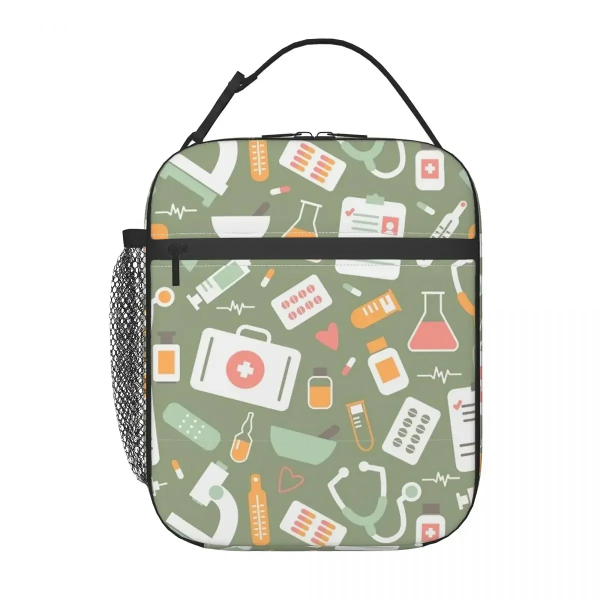 حقيبة غداء معزولة بنمط ممرضات  - مراجعة Food Storage Bag وسعره