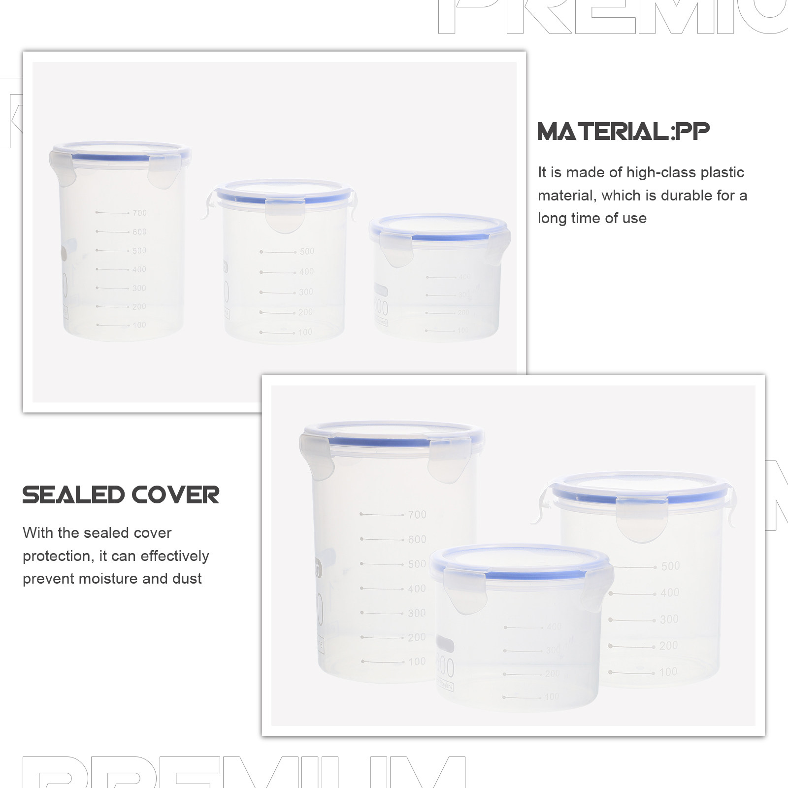 6 قطع من أوعية التخزين المحكمة - مراجعة Food Storage Containers وسعره