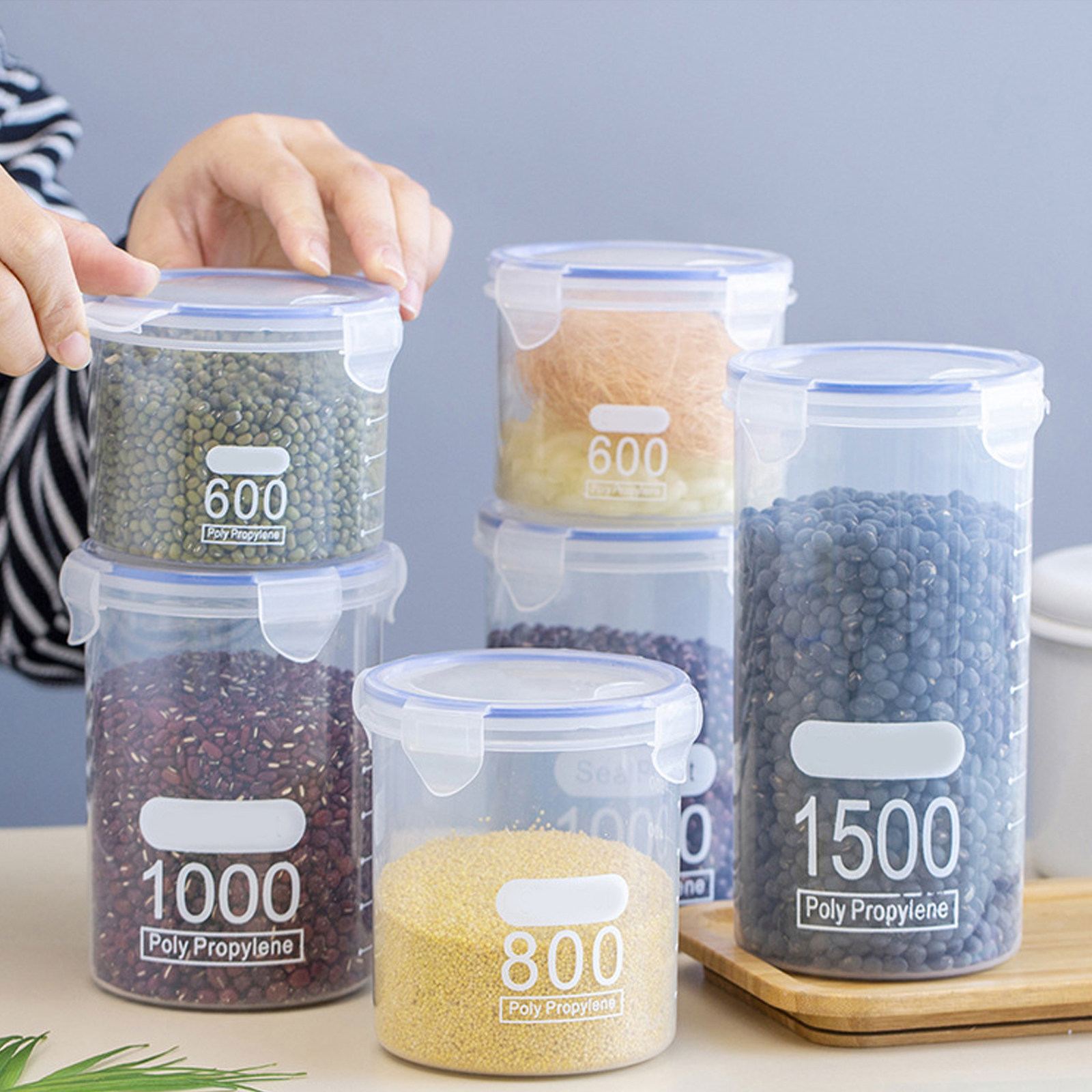 6 قطع من أوعية التخزين المحكمة - مراجعة Food Storage Containers وسعره