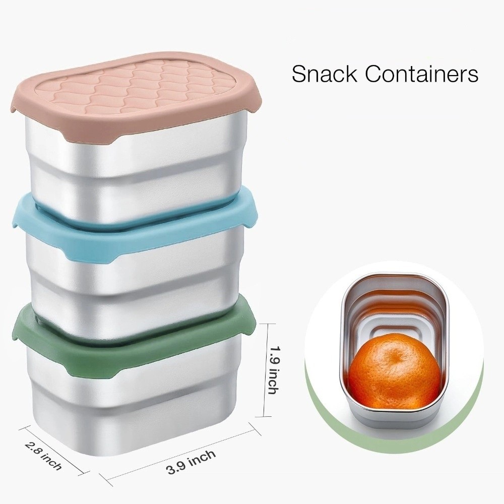 حاوية طعام جديدة من الفولاذ ال - مراجعة Food Storage Oven Safe وسعره