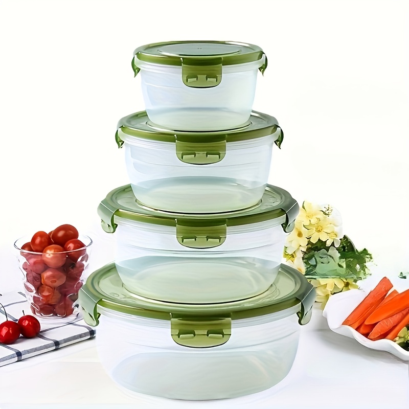 4 حاويات بلاستيكية لتخزين الطع - مراجعة Food Storage Meals وسعره