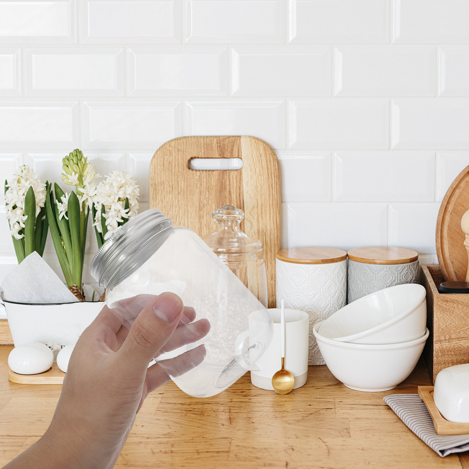4 قطع من عبوات بلاستيكية شفافة - مراجعة Food Storage Containers وسعره