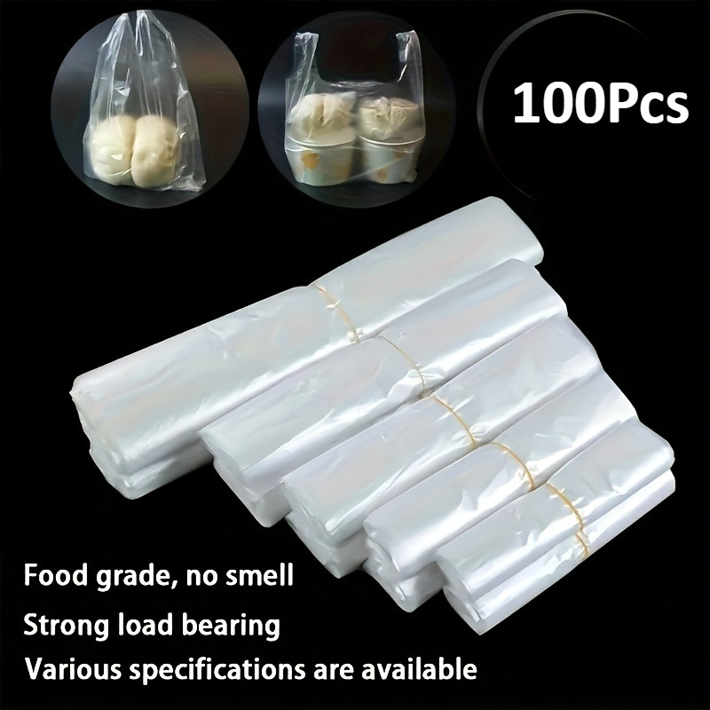 100 قطعة من أكياس البلاستيك ال - مراجعة Food Storage Bag وسعره