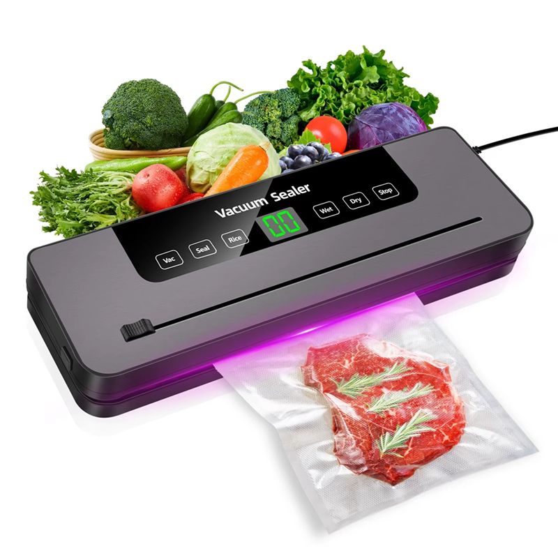 جهاز تفريغ الهواء الكهربائي AB - مراجعة Food Storage Bag وسعره