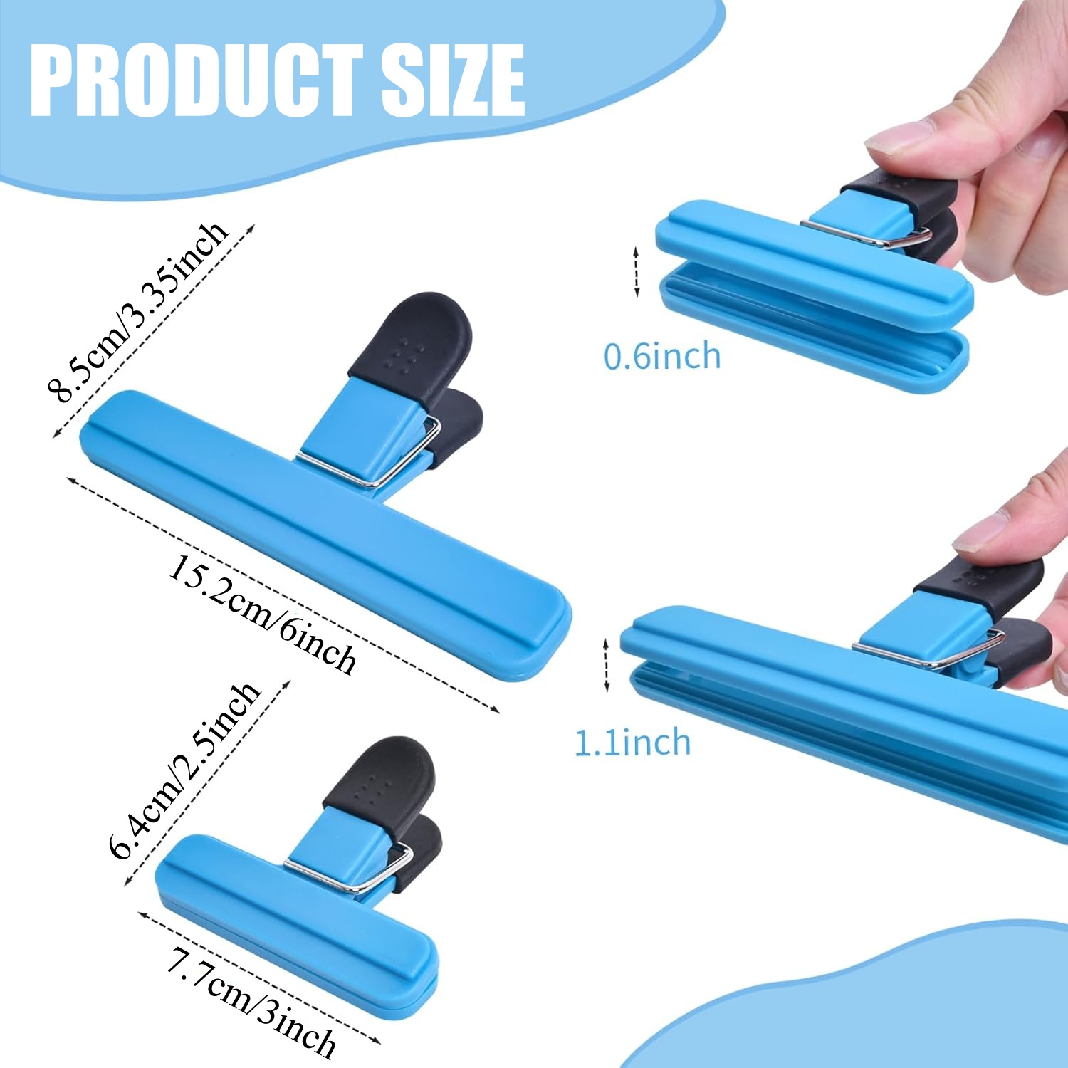 3-12 قطعة متعددة الأغراض مشبك  - مراجعة Food Storage Bag وسعره
