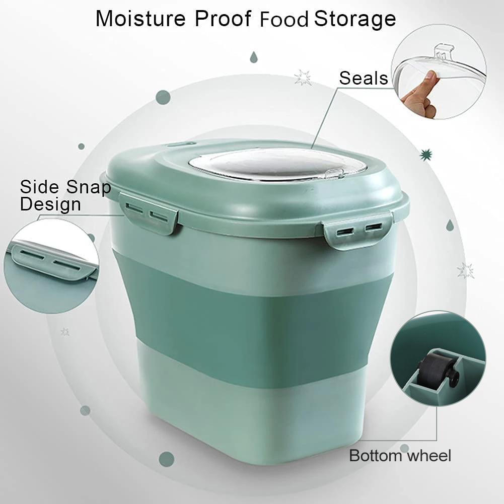 حاويات تخزين أغذية الحيوانات ا - مراجعة Food Storage Meals وسعره